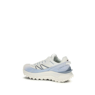 Moncler Blue Polyamide Athletic Sneakers