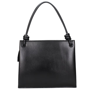 Jil Sander Black Leather Handbag