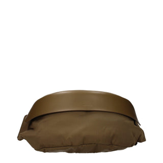 Jil Sander Green Leather Backpack