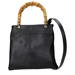 Jil Sander Black Leather Handbag
