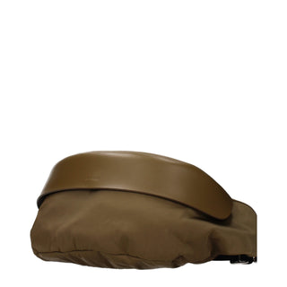 Jil Sander Green Leather Backpack