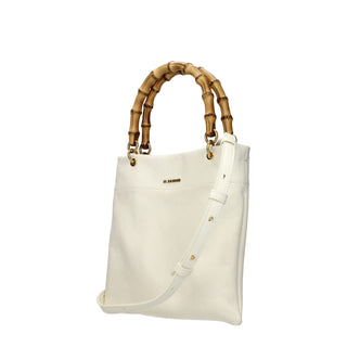 Jil Sander Beige Leather Handbag