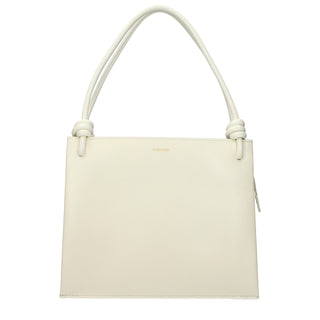 Jil Sander Beige Leather Handbag