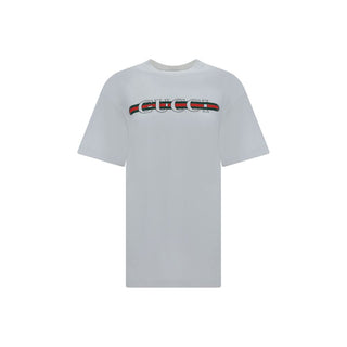Gucci White Cotton T-Shirt