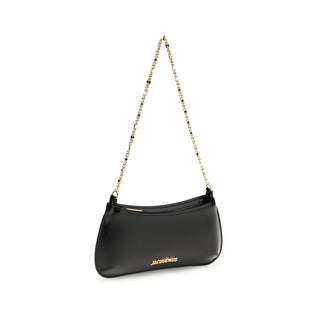 Jacquemus Black Calf Leather Bos Taurus Shoulder Bag