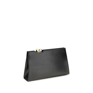 Jacquemus Black Calf Leather Bos Taurus Shoulder Bag