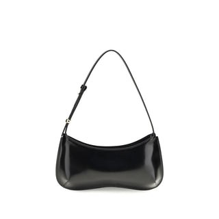Jacquemus Black Calf Leather Bos Taurus Shoulder Bag