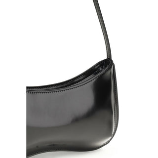 Jacquemus Black Calf Leather Bos Taurus Shoulder Bag