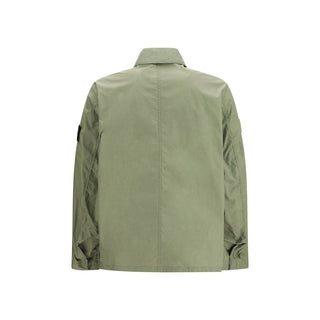 Stone Island Bicolor Polyester Coat