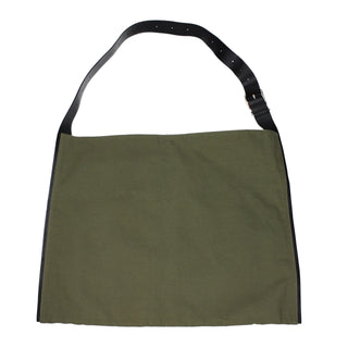 Jil Sander Green Fabric Shoulder Bag