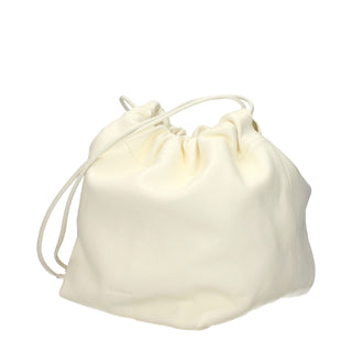 Jil Sander Beige Leather Shoulder Bag