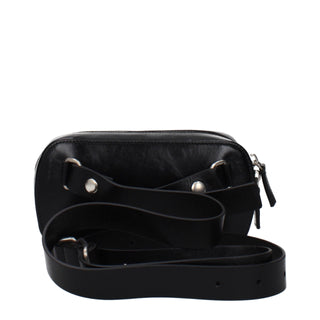 Jil Sander Black Leather Crossbody Bag