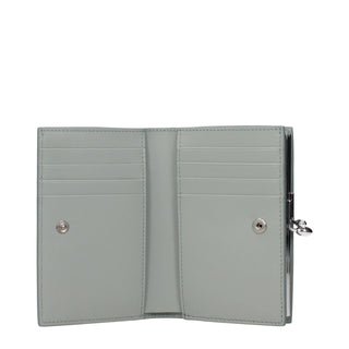 Jil Sander Green Leather Wallet