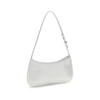 Jacquemus White Calf Leather Bos Taurus Shoulder Bag