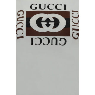 Gucci White Cotton T-Shirt