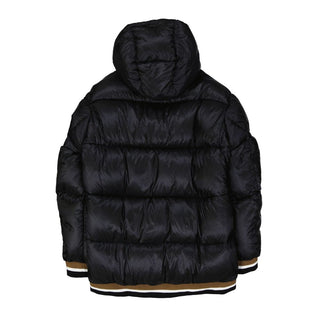Herno Black Polyamide Bomber