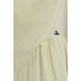 Vivienne Westwood Bicolor Cotton Casual Dress