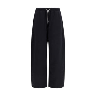 Alexander Wang Black Cotton Athletic Pants
