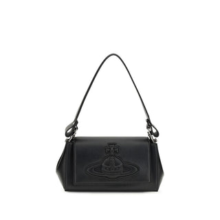 Vivienne Westwood Black Polyethylene Shoulder Bag
