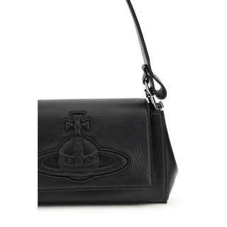 Vivienne Westwood Black Polyethylene Shoulder Bag