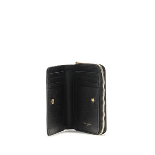 Saint Laurent Black Calf Leather Bos Taurus Wallet