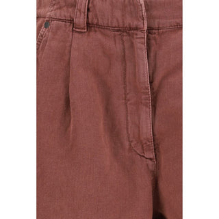 Brunello Cucinelli Brown Cotton Bermuda Shorts