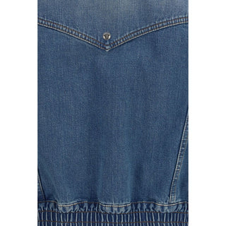 Versace Blue Cotton Clothing