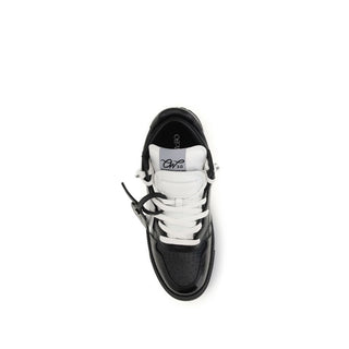 Off-White Multicolor Calf Leather Bos Taurus Athletic Sneakers