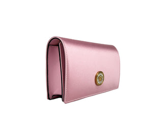 Versace Medusa Crystal Satin Mini Chain Crossbody Bag Purse