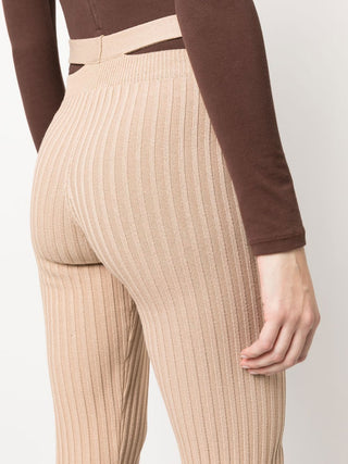 Andrea Adamo Trousers Brown