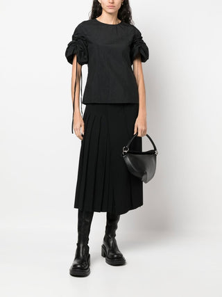 Erika Cavallini Semi-Couture Top Black