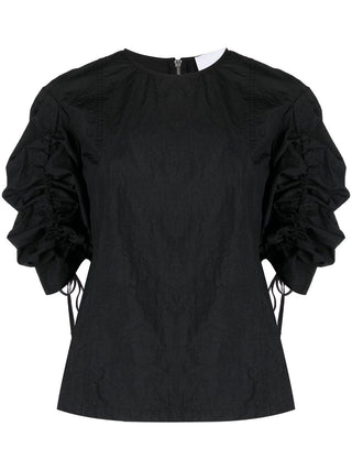 Erika Cavallini Semi-Couture Top Black