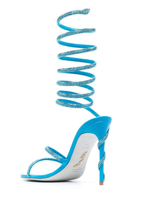 RENE' CAOVILLA Sandals Clear Blue