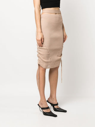 Andrea Adamo Skirts Beige