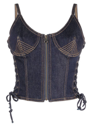 JEAN PAUL GAULTIER Top Blue