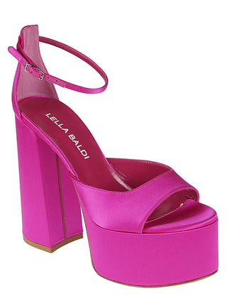 Lella Baldi Sandals Fuchsia