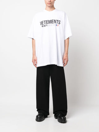 Vetements T-shirts and Polos White