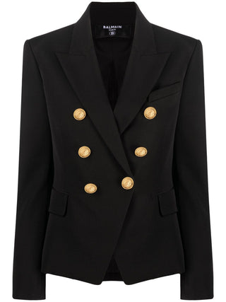 Balmain Jackets Black