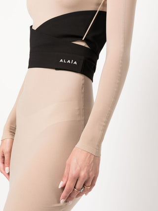 Alaia Dresses Beige