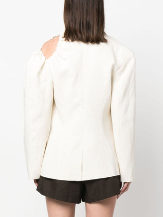 JACQUEMUS Jackets White