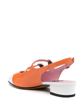 CAREL PARIS Flat shoes Orange