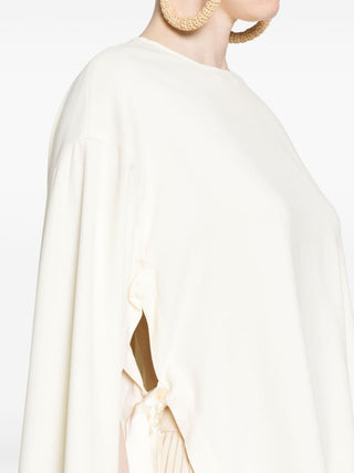 Erika Cavallini Semi-Couture Top White