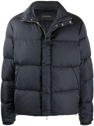 Emporio Armani Coats Blue