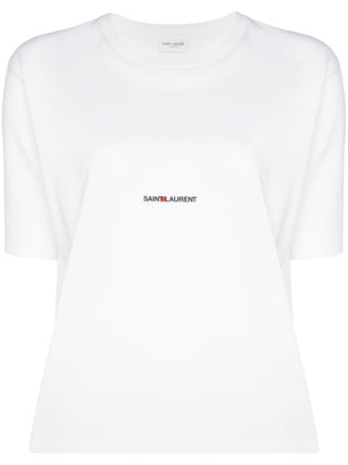 Saint Laurent  T-shirts and Polos White