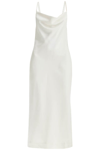 Rotate satin slip dress for elegant