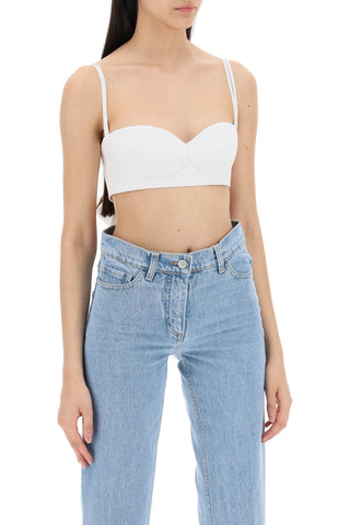 Magda Butrym "rose top bralette with