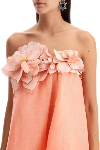 Zimmermann 'mini organza dress with petal