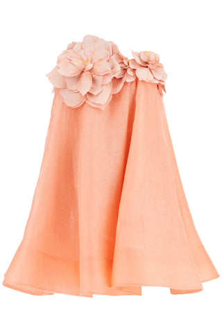 Zimmermann 'mini organza dress with petal