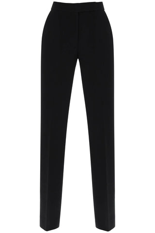 Tory Burch straight leg pants in crepe cady