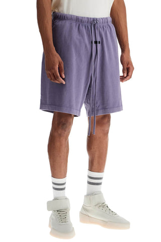 Fear Of God ESSENTIALS heavy jersey soccer shorts